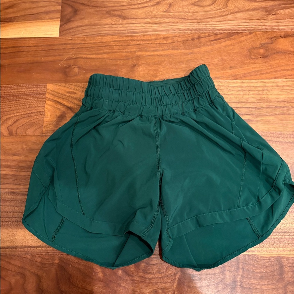 lululemon athletica Dark Green Women's Athletic Shorts